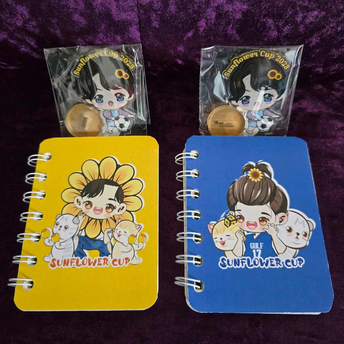 มาร่วมสนุกกันค่า GA จากโปรเจคที่พี่ๆฟค.ทำให้น้องกลัฟ 🥰🌻⚽️✨️

🤍 Mini Standy
🤍 Mini Notebook

Reply บอกอะไรน้องกลัฟก็ได้ 😜 พร้อมติดแท็กด้านล่าง random คืนนี้ 2 คนน้า ส่งถึงบ้านเลยค่า 😍🫶🏻

ANV 6TH PHIBALLS
#PhiBalls6thwithGULF
#GulfKanawut
<a href="/gulfkanawut/">gulfkanawut</a>