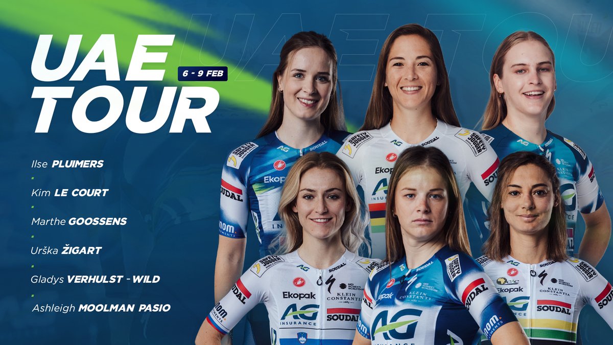 All in for our <a href="/uae_tour/">UAE Tour Official</a> debut. 🇦🇪🔥

A strong lineup, 𝐫𝐞𝐚𝐝𝐲 𝐭𝐨 𝐫𝐚𝐜𝐞!💪🏼 #DreamDareGrow