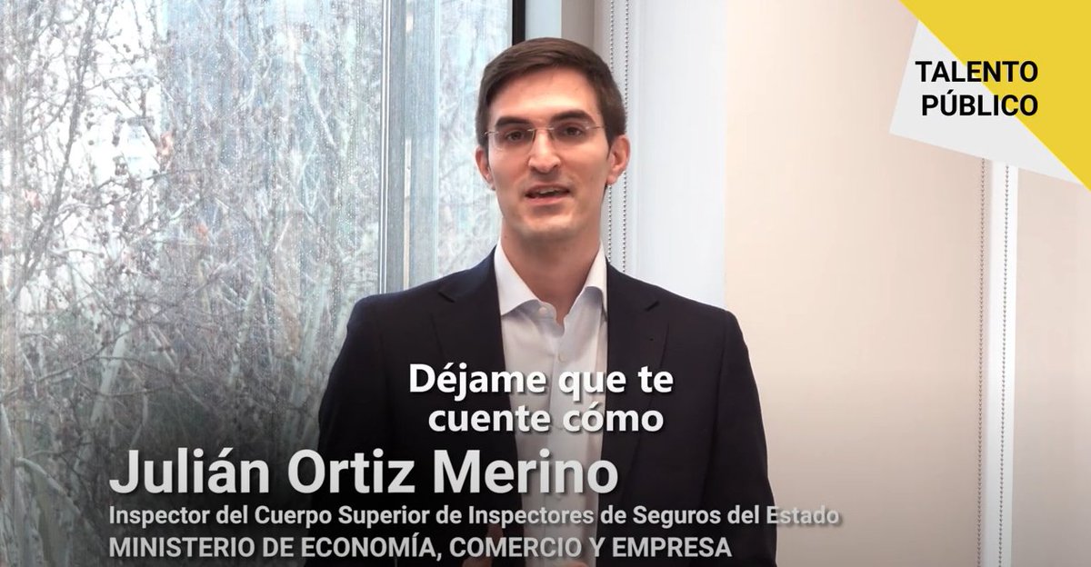 INAP_ES's tweet image. 💼 #TalentoPúblico ¿Cómo es trabajar en el Cuerpo Superior de Inspectores de Seguros del Estado? 

🗣️ Julián Ortiz nos cuenta su experiencia y su trabajo como #inspector en @_minecogob 

📹 youtube.com/watch?v=M8EJ1I…

#empleopúblico #AGE #trabajo