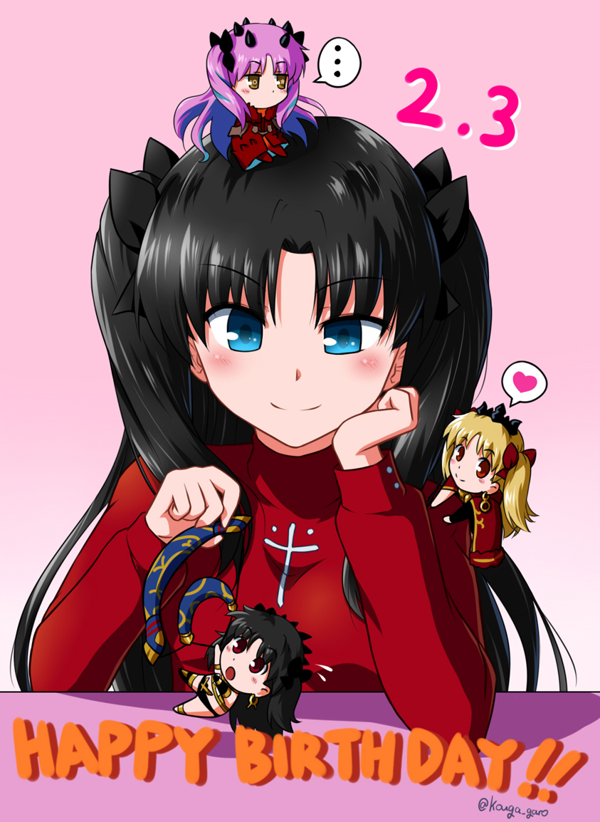 kouga_zero0's tweet image. 遠坂凛お誕生日おめでとう！！！🎂🎉🎉
過去絵で失礼します…
#遠坂凛生誕祭2025 
#遠坂凛誕生祭2025