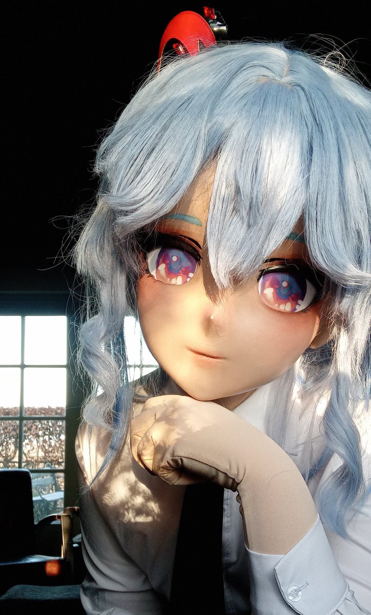 Al_Kigu's tweet photo. All close and personal~ ♡
#kigurumi #Ganyu #GenshinImpact https://t.co/p4hu030HtF