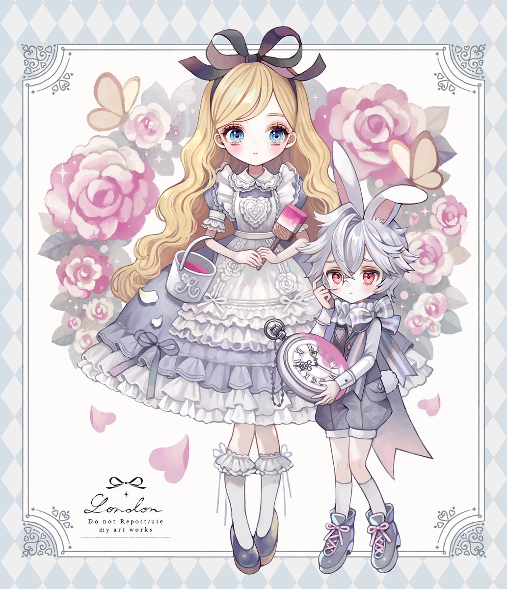 「「バラの花を赤く塗ろうよ」2025年5月に開催される「RomanticALaMo」|城咲ロンドンのイラスト