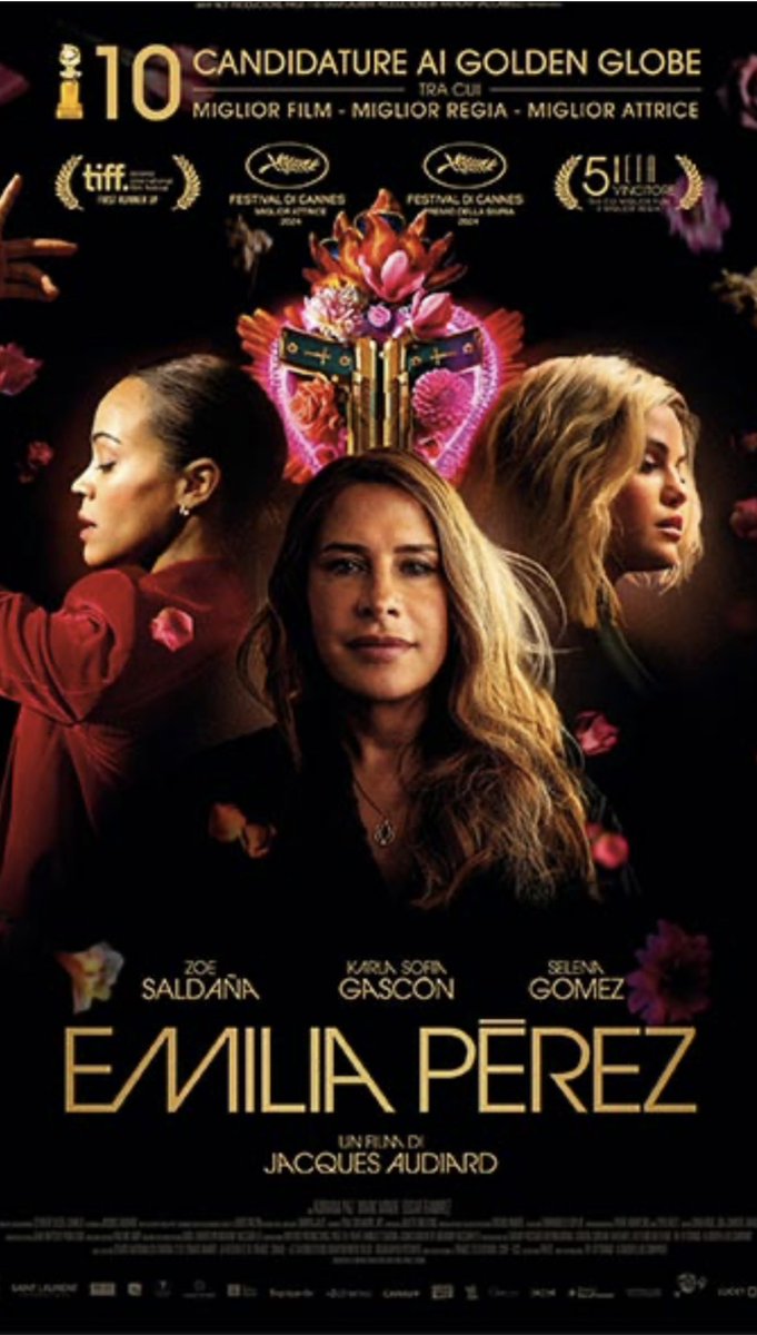 #EmiliaPérez 🔝🎥 da vedere <a href="/fondopeppenigra/">Fondo Peppe Nigra</a>