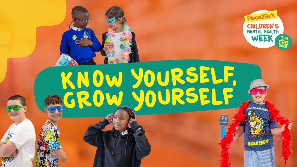 It's #ChildrensMentalHealthWeek

This year's theme is 'Know Yourself, Grow Yourself', and we’re encouraging the #OutwoodFamily💜 to explore the importance of self-awareness &amp; expressing emotions!

Explore more here:
🖱️ ow.ly/btFb50UCCTa

<a href="/Place2Be/">Place2Be</a>