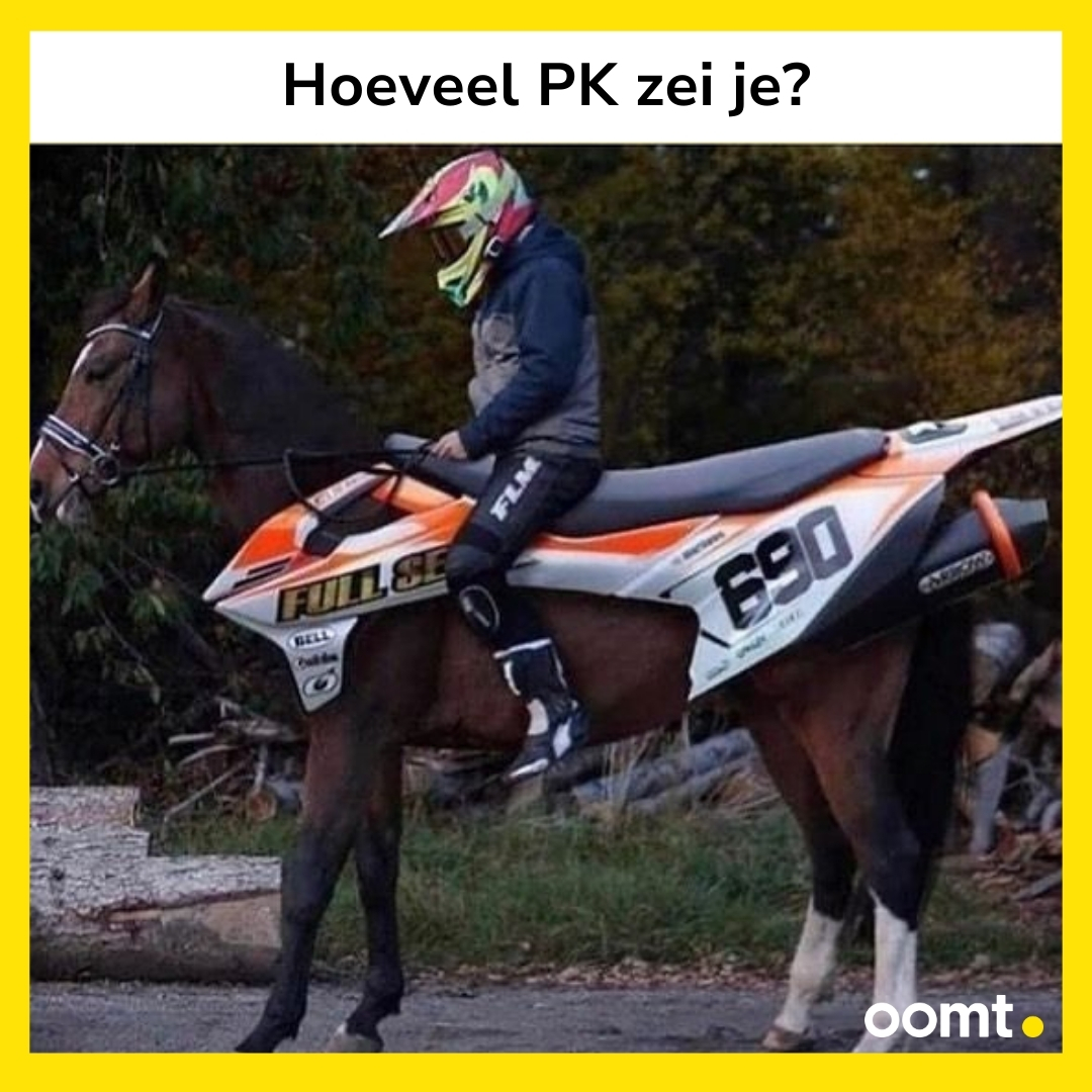 🐎 Hoeveel PK zei je?