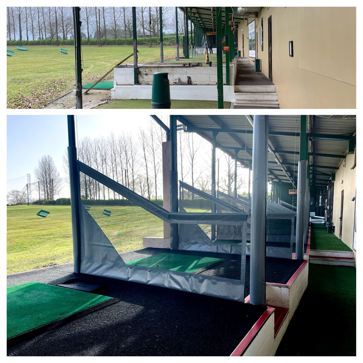 Looking to tame that pesky slice? Pull into our newly refurbished driving range.