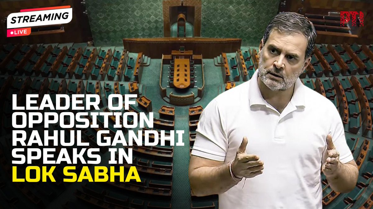 PTI_News's tweet photo. Budget Session LIVE: Rahul Gandhi replies to Motion of Thanks to President's address #Budget2025WithPTI #BudgetSessionWithPTI #PTINews #PTIVideos #PressTrustOfIndia
WATCH: https://t.co/vhByOotnZx https://t.co/HXjLkqjuFN
