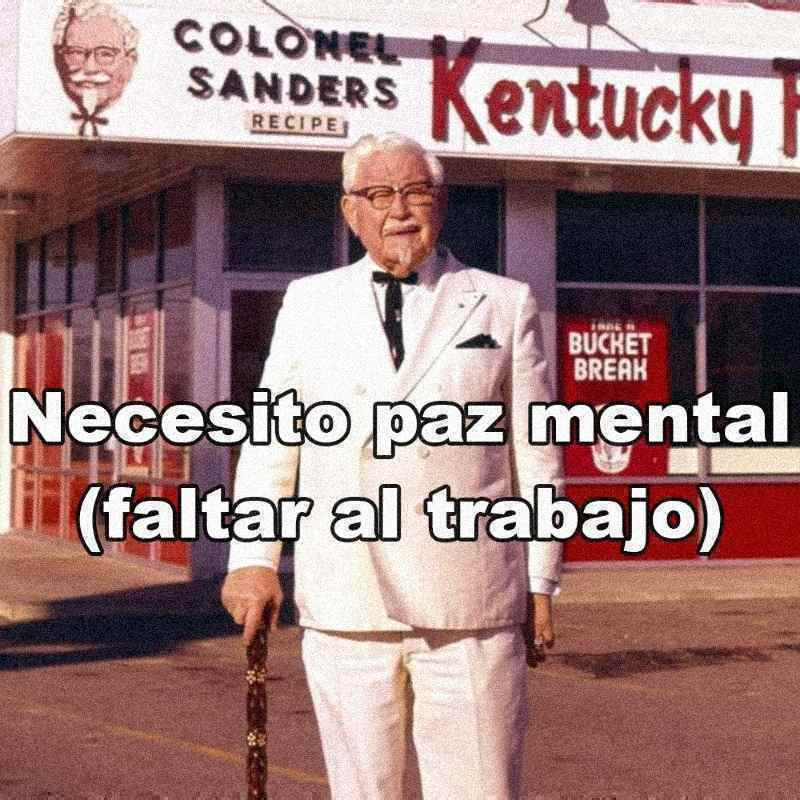 KFC_ES's tweet photo. lunes 💀 https://t.co/VkC4wydr7R