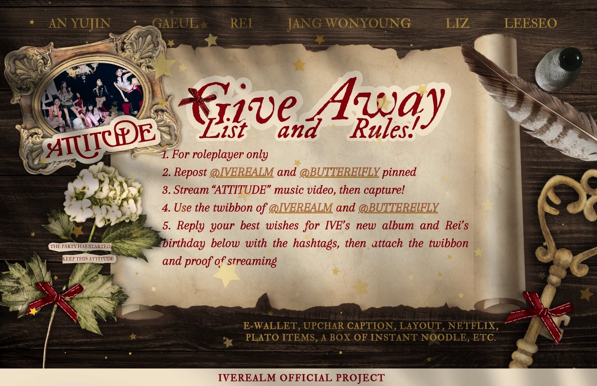 ㅤ
𓏲 ๋࣭ ּ࣪ ֶָ֢.๋࣭  𝖨𝗍'𝗌 𝗍𝗂𝗆𝖾! A special day will be incomplete without any chance to be blessed by 𝗧𝗵𝗲 𝗟𝗮𝗱𝘆 𝗟𝘂𝗰𝗸 to get some v͟a͟l͟u͟e͟d͟-͟e͟n͟d͟o͟w͟m͟e͟n͟t͟ ⭑.ᐟ 넷잎 클러버의 축복을 너에게 전해줄게 .☘︎ ݁˖  
️ㅤ