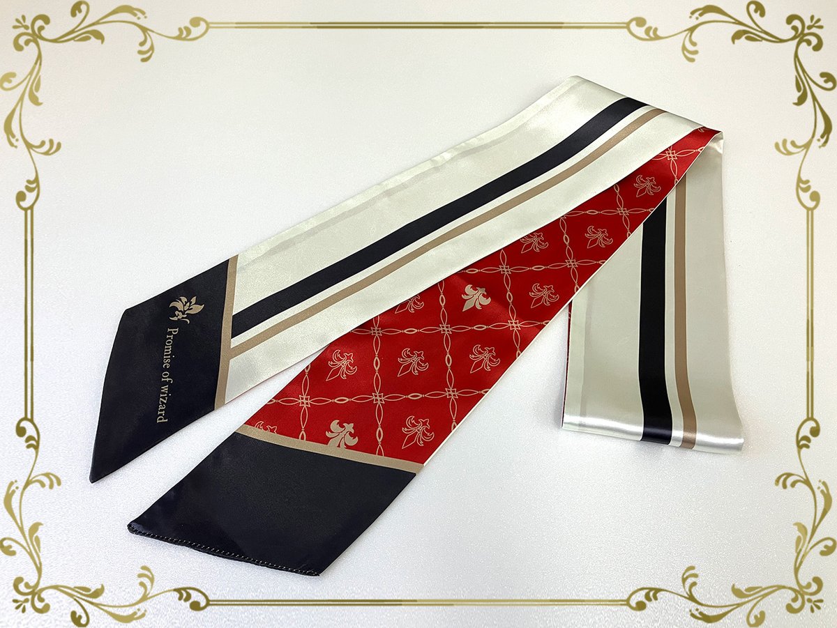 大阪会場から発売の「5th Anniversary リボンスカーフ」は、魔法使いの