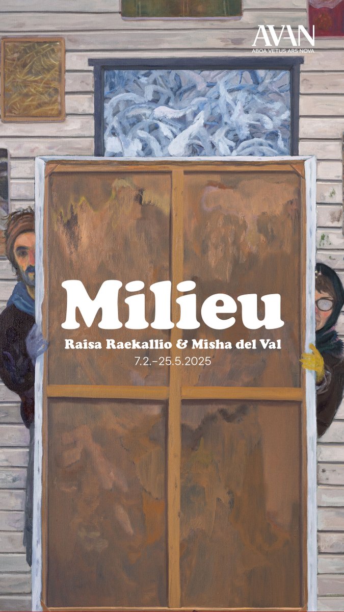 Uutta luvassa helmikuussa!

Grönlund-Nisunen: Häiriötiloja 
bit.ly/42GJoVa

Raisa Raekallio &amp; Misha del Val: Milieu bit.ly/3PXTedE

Molemmat näyttelyt aukeavat yleisölle Ars Novassa 7.2.2025.