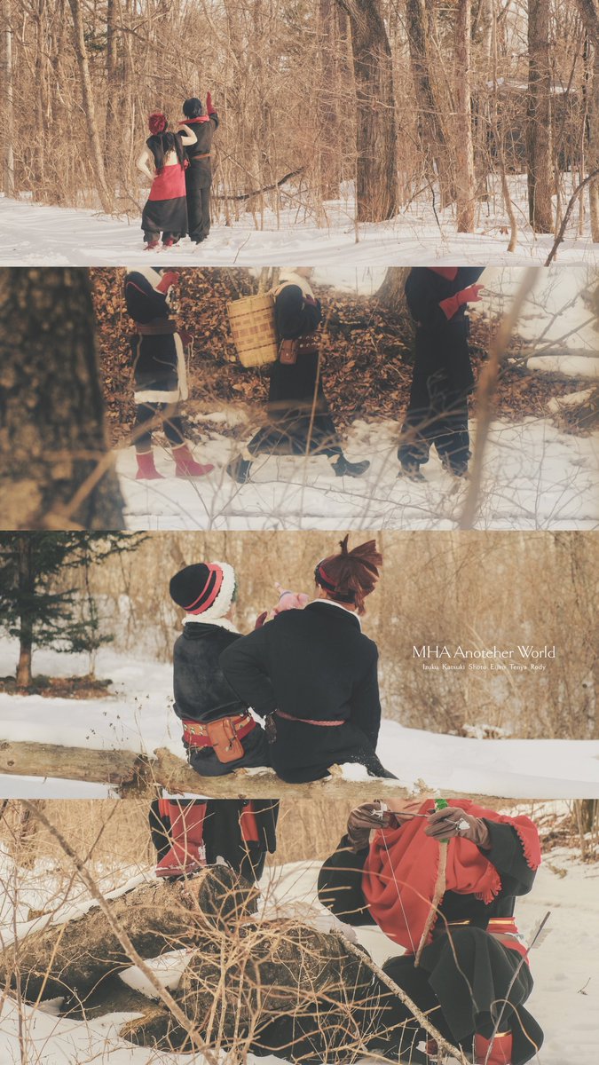 nal_cos's tweet photo. 雪世界で生きる彼らを目の当たりにしました。
#ナルphoto
#ぱん泥棒と冬の十傑村 https://t.co/T4KZcgINBU