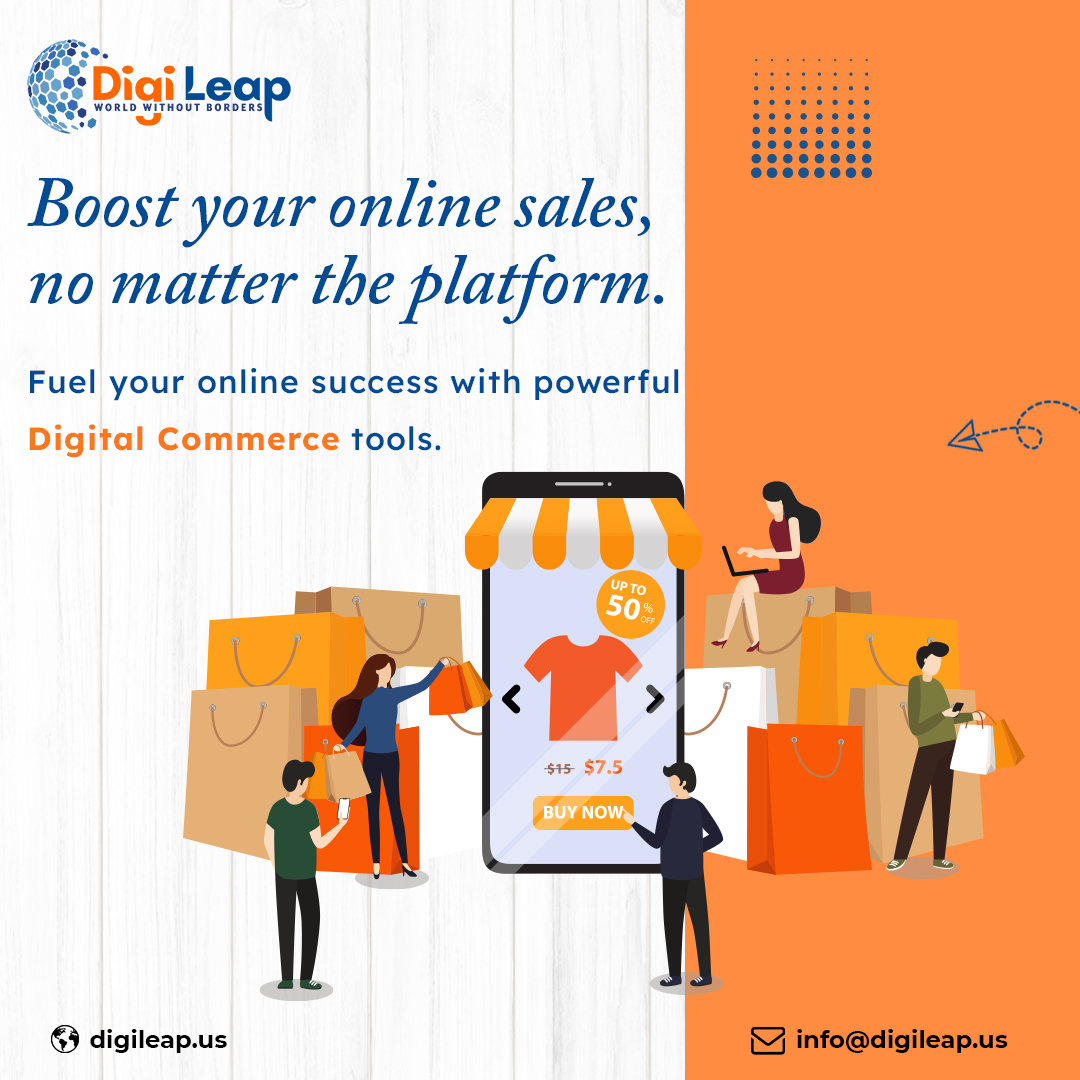 digileap161498's tweet photo. DigiLeap helps businesses grow with powerful digital commerce solutions. Selling online becomes easier, no matter the platform.
#DigitalCommerce #OnlineSales #EcommerceGrowth #BusinessSuccess #DigiLeap #SoftwareCompanyUSA #customsoftwaredevelopment #softwaredevelopmentcompany https://t.co/C1bdwy0E9r