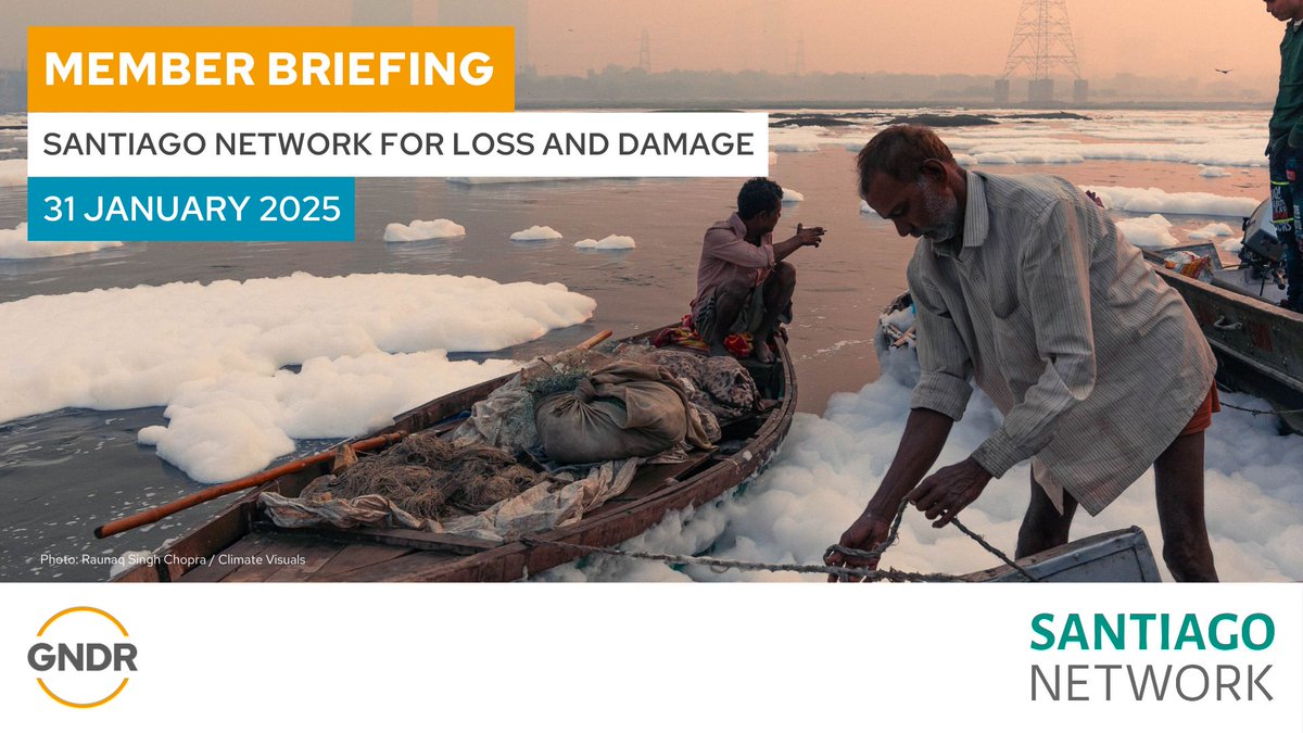 globalnetworkdr's tweet photo. Averting, minimising and addressing #LossAndDamage: The #Santiagonetwork joined #GNDRMembers to explore how #civilsociety can & must play a central role in localising strategies & action to combat #L&D.
Our thanks to Carolina Fuentes Castellanos and @animesh00! @UNOPS @UNDRR https://t.co/hy5mDxnuKo