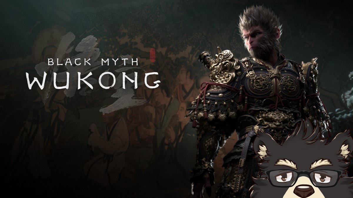Verinter1's tweet photo. Ayo? What's this? An actual stream?
Yup! and we're finally getting into Black Myth: Wukong! This game has been in my to-do list since it came out, but bear business just became a little much.
Anyway, we'll be playing soon! Hope to see you there!
#VerinterLive https://t.co/bz5fIMhCvs