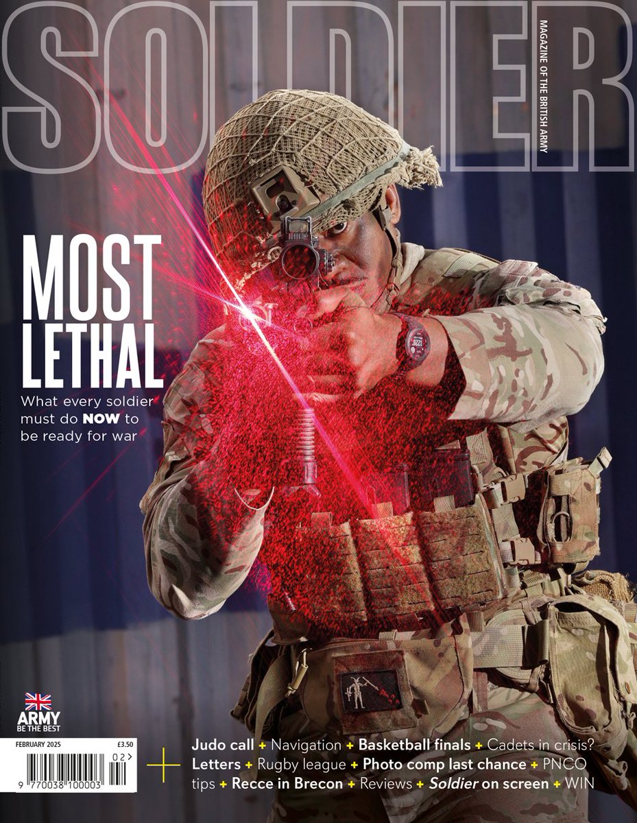 In the February issue: Are you fit to fight? We identify five essentials to square away before you go to war. There’s also inside intel on how to secure your first stripe – plus a look at training for aspiring recce commanders. Read the digital issue here edition.pagesuite-professional.co.uk/Launch.aspx?PB…