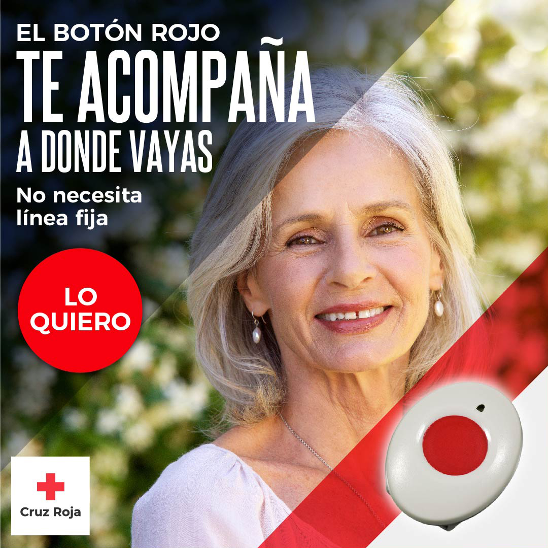 El botón que aporta seguridad y tranquilidad 🔴. Así es la Teleasistencia de Cruz Roja.

➕ Contacta con nosotros y te informamos:
 
 📩adc.getafe@cruzroja.es
 📲913 60 96 11