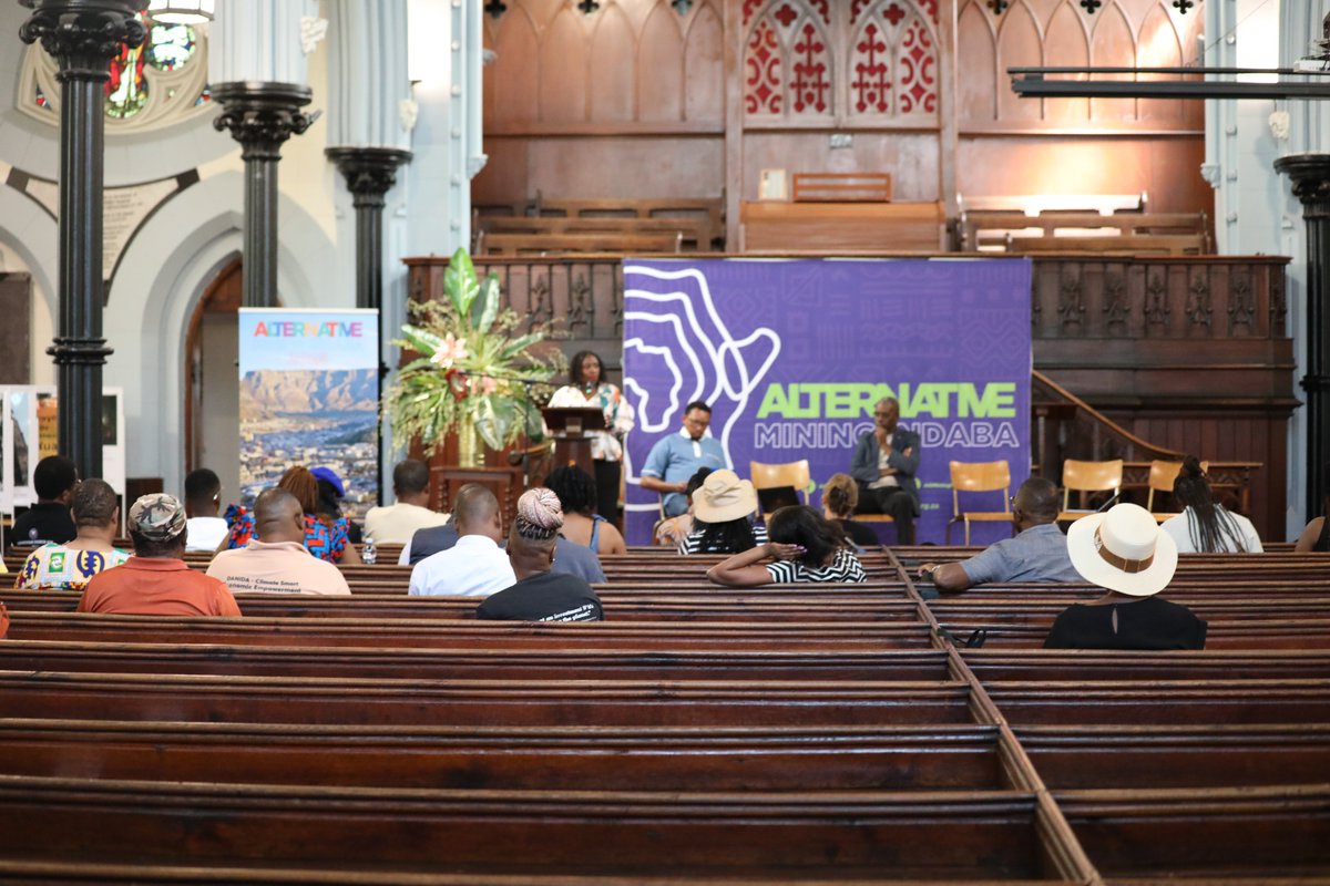🚀 Exciting news! The Alternative Mining Indaba 2025 kicks off today at Central Methodist Church in Cape Town! 

Theme: "Energy Transition for Who? The Critical Question of Our Times!" 

We have kicked off with the inaugural #AMI General Assembly which is underway - Shaping the
