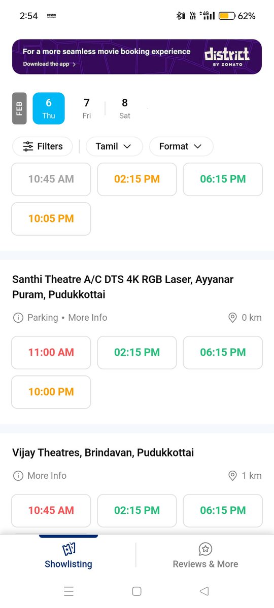 RahmanRahu5's tweet photo. Pudukkottai theatre booking 🔥 https://t.co/vPGf6048nY