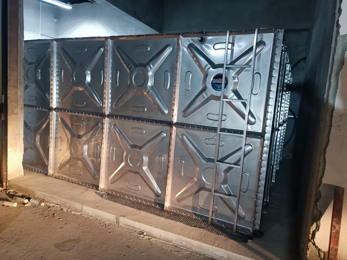 DoguDepo's tweet photo. 📍Gaziantep 

🏢Barem Ambalaj 

40 m³ krom Su Deposu 

 Doğu Depo Güvencesiyle! 

Değerli müşterilerimize hayırlı olsun…

💦 304 kalite krom Su Deposu🚰💦

#kromsudeposu #sudepolama #Belediye #mühendis #inşaat #KamuMuehendisleri #watertank #toki #DOĞUDEPO #Yargımakina #ELAZIĞ https://t.co/tkPajgYHtk