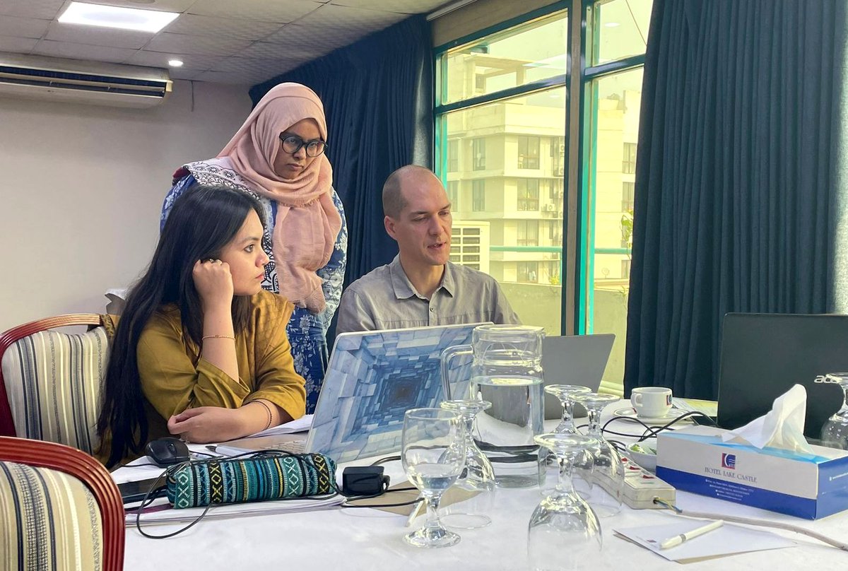 arkfoundation1's tweet image. #HappeningNow: Quantitative researchers from ARK Foundation are diving into a five-day @ChorusUrban  data analysis workshop in Dhaka! 📊🔢 #QuantitativeResearch #publichealth 
@deepa31oct @FCDOResearch