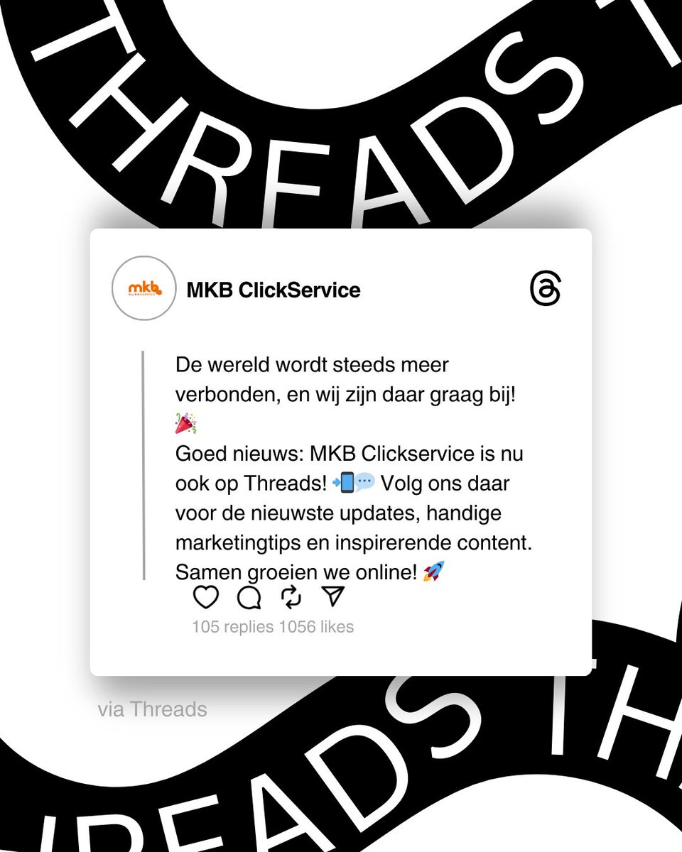 MKBClickService's tweet image. Volg ons nu op Threads!

threads.net/@mkb.clickserv…
