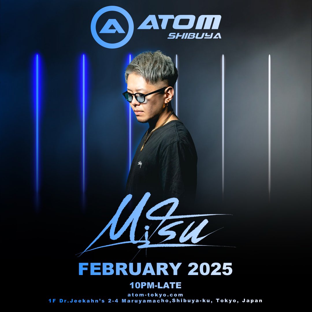 atom_tokyo_info's tweet photo. 2/3 ATOM SHIBUYA Monday
@DJ_MAMOT @djfumiyeah 
@DJMitsu3 @djsai_jpn https://t.co/Xvqgae27Tj