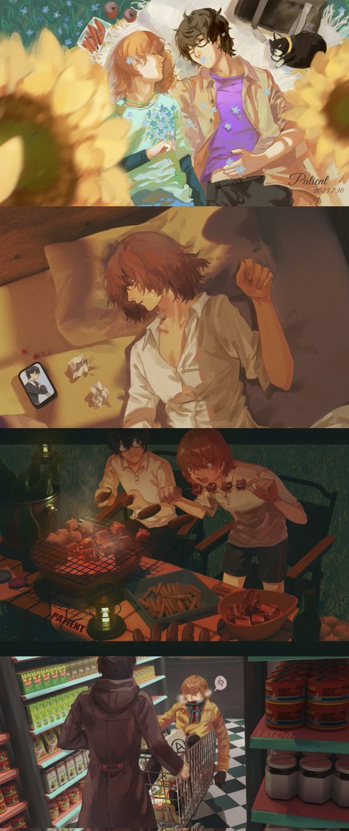patient97703's tweet photo. Here are some of my Persona 5 fan art, thanks for all your support and watching, this is a collection! Now I want to join vgen and become an artist of vgen. Thanks in advance for your support!

My Vgen：https://t.co/zvxRskxxSC

#persona5 #ペルソナ5  #主明 #明智吾郎 #VGenCode https://t.co/NV35Q1igaW