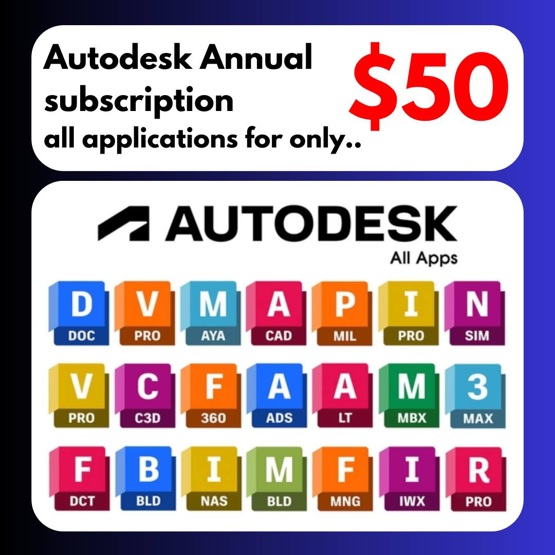 Hanifakhan420's tweet image. 💥💥Autodesk Software – Official Access for Only $50/Year❗️
Are you an architect, engineer, or 3D designer❓

👉👉Book now: sites.google.com/view/autodeskf…
*
**
***
#autodesk #dsmax #architecture #artwork #render
