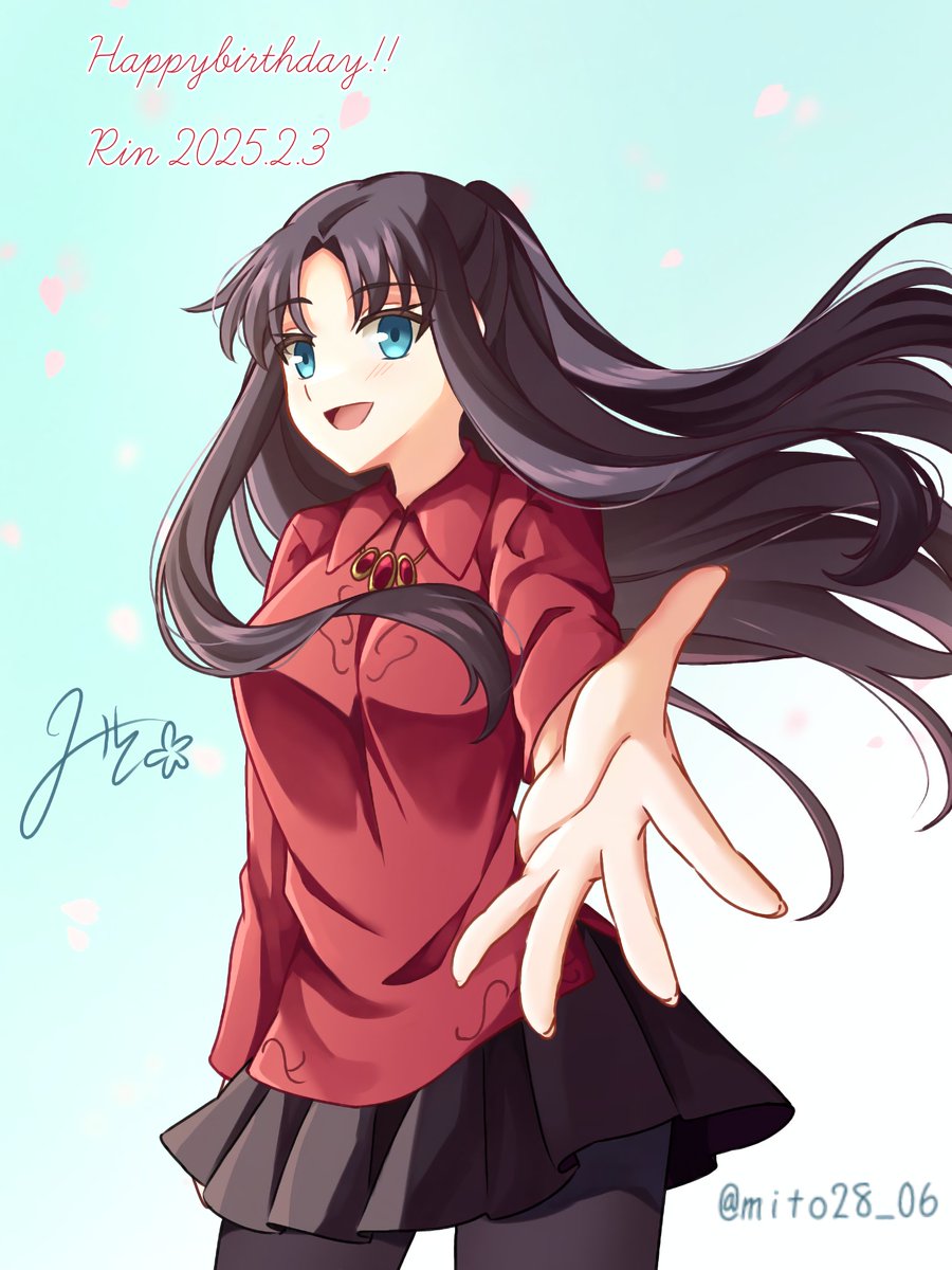 mito28_06's tweet image. #遠坂凛生誕祭2025  #Fate
 #遠坂凛

お誕生日おめでとう凛ちゃん！！
ずっと推し🙏