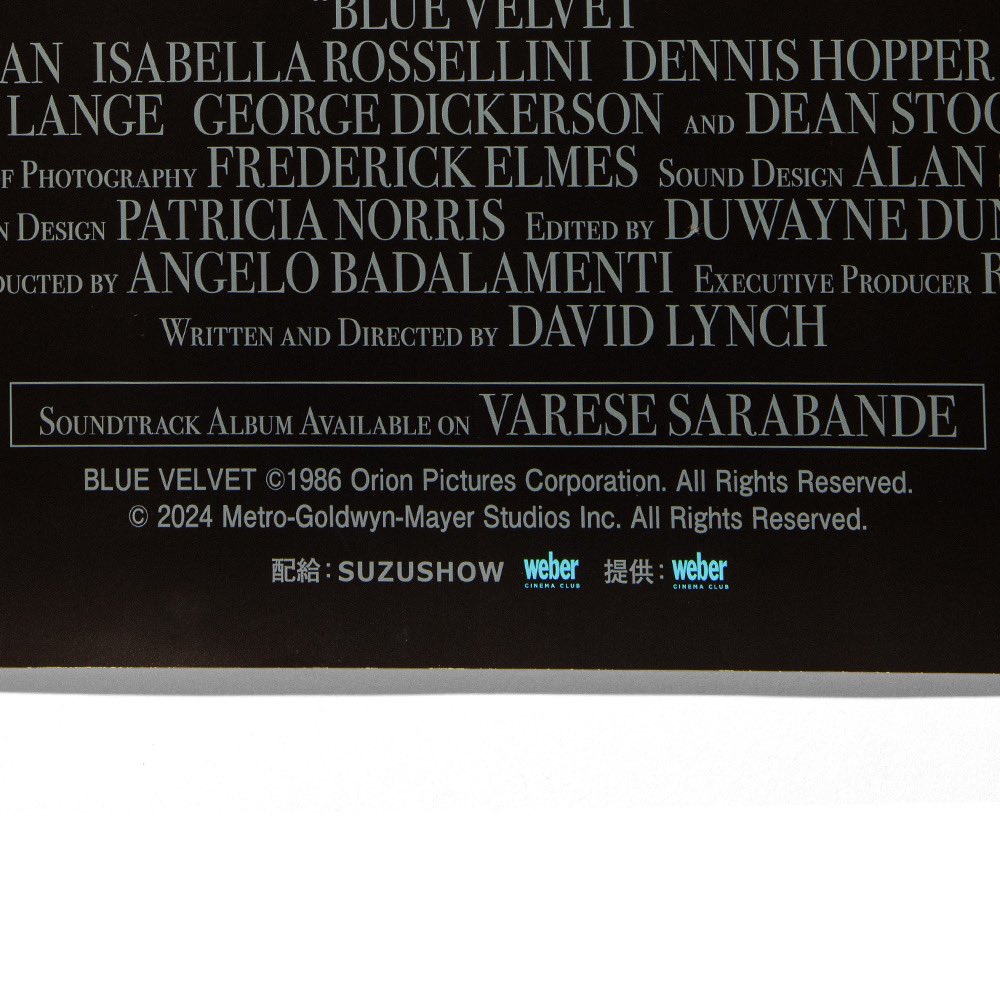 weber CINEMA CLUB tweet media
