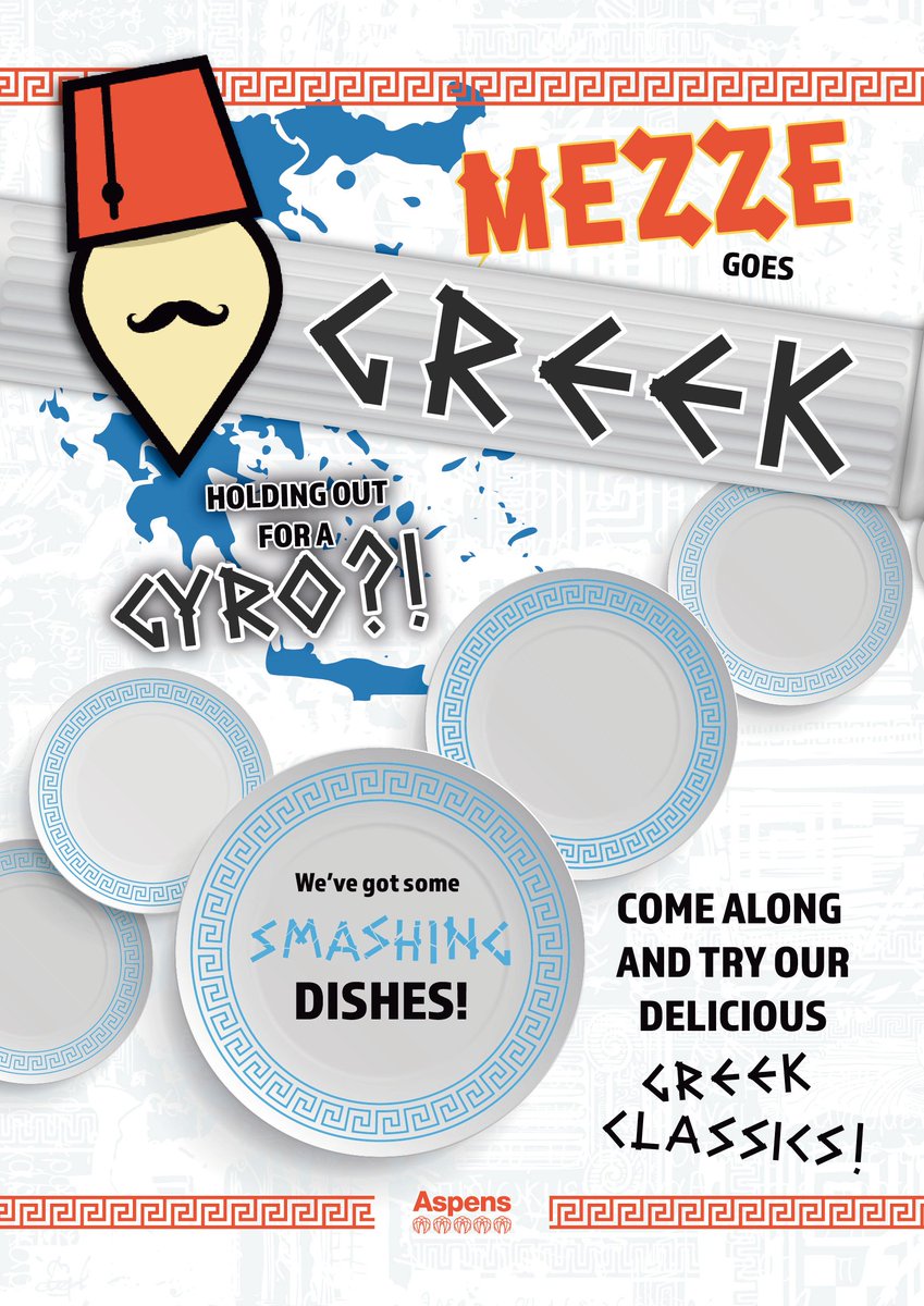 SPetersAcademy's tweet photo. 🌍 World Meal Day is back! This time… Mezze goes Greek! 🇬🇷 🌿

Ever wondered if a meal from our canteen is worth it? Last month, we took taste buds on a Korean food adventure, and this month, we’re bringing you the fresh and vibrant flavours of Greece. https://t.co/XlKe46fDIf