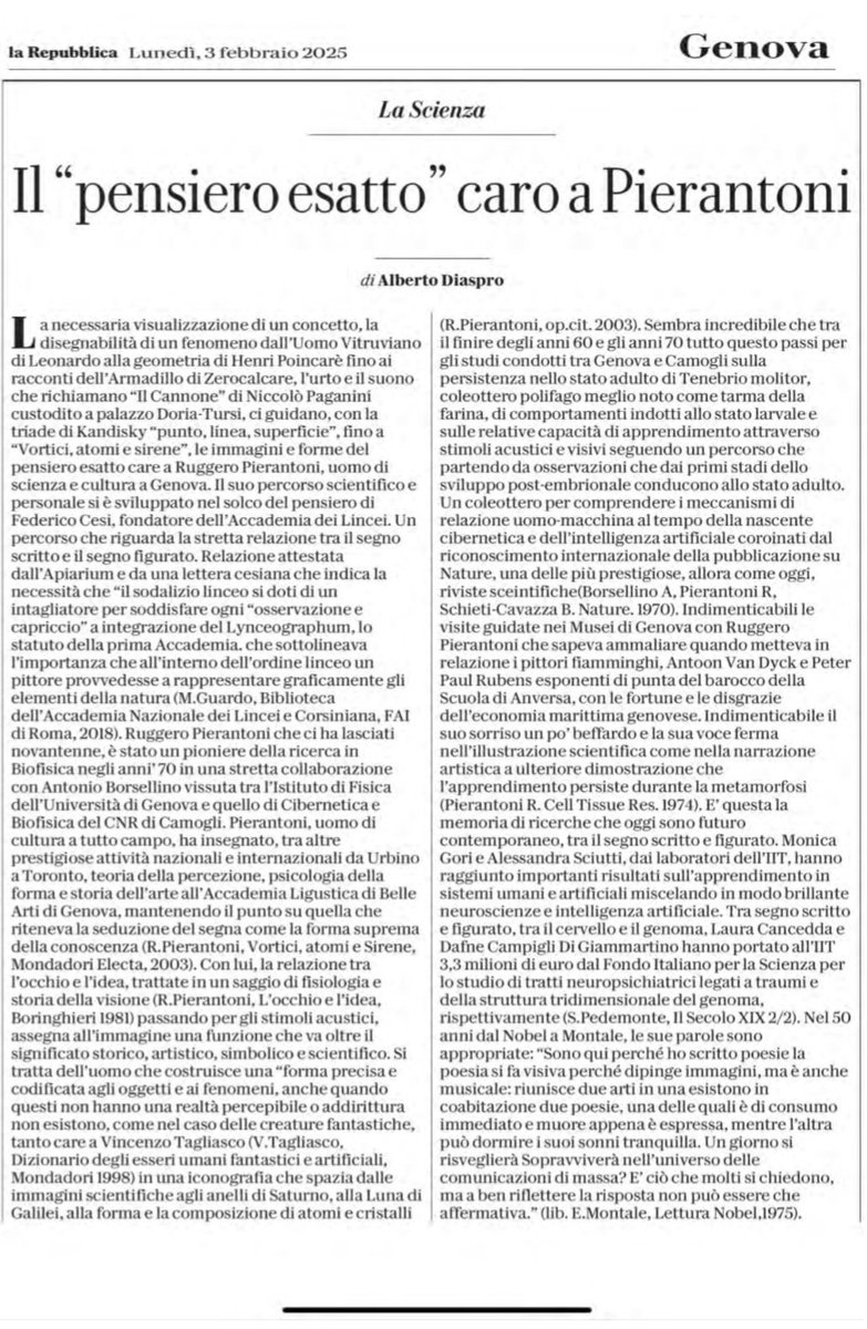 SIBPA (SocietàItalianaBiofisicaPuraApplicata) (@sibpa_) on Twitter photo Last week Ruggero Pierantoni, a pioneer of Italian and international Biophysics, passed away. His works between the end of the 60s and the 70s, some with Antonio Borsellino, are milestones in the path of biophysics (nature.com/articles/22596…) <a href="/DiasproLab/">Diaspro Lab</a> #biophysics Last week Ruggero Pierantoni, a pioneer of Italian and international Biophysics, passed away. His works between the end of the 60s and the 70s, some with Antonio Borsellino, are milestones in the path of biophysics (nature.com/articles/22596…) <a href="/DiasproLab/">Diaspro Lab</a> #biophysics