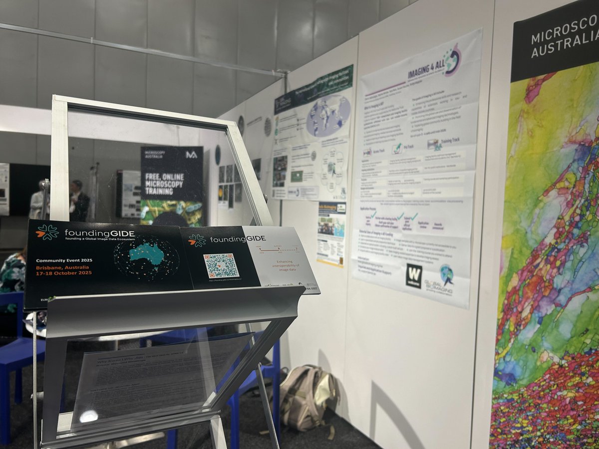 GIDE (@gideproject) on Twitter photo Deniz Saltukoglu from <a href="/GlobalBioImage/">Global BioImaging</a>, a key #foundingGIDE partner, will spotlight the project at #APMC13 & the foundingGIDE Community Event (Oct 17-18, 2025 in Brisbane)!
Join the conversation on #interoperability and visit <a href="/GlobalBioImage/">Global BioImaging</a> at booth 72! Deniz Saltukoglu from <a href="/GlobalBioImage/">Global BioImaging</a>, a key #foundingGIDE partner, will spotlight the project at #APMC13 & the foundingGIDE Community Event (Oct 17-18, 2025 in Brisbane)!
Join the conversation on #interoperability and visit <a href="/GlobalBioImage/">Global BioImaging</a> at booth 72!
