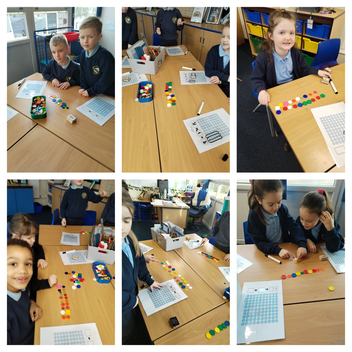 CCCRPrimary's tweet photo. Marvellous multiplication in Y2 today #cccrmaths https://t.co/yEMqL1GOb5
