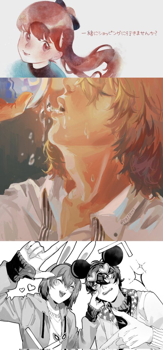 patient97703's tweet photo. @lilerumo Thank you for giving me the chance to try, I want to be a vgen artist-here are some of my doodles, thank you again! https://t.co/hpwNiEmRFE