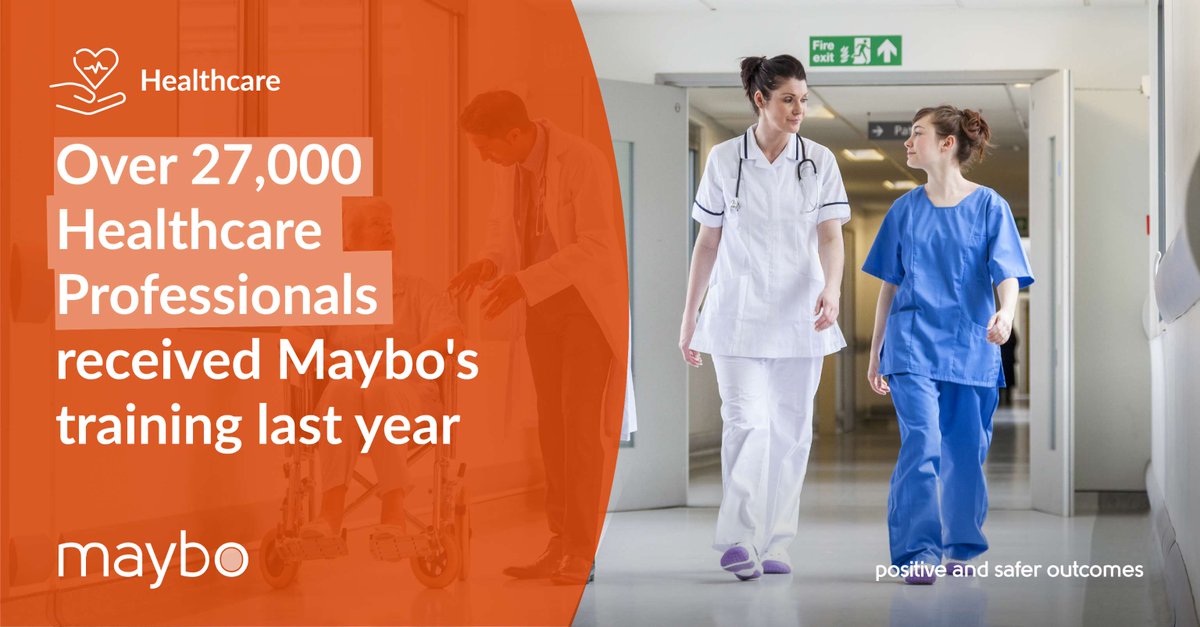 Maybo provides training for healthcare professionals in:

-  Conflict resolution and personal safety
-  Assault avoidance and breakaway skills
-  Safer physical interventions

Find out more:
ow.ly/Cpol50UJZ9Z