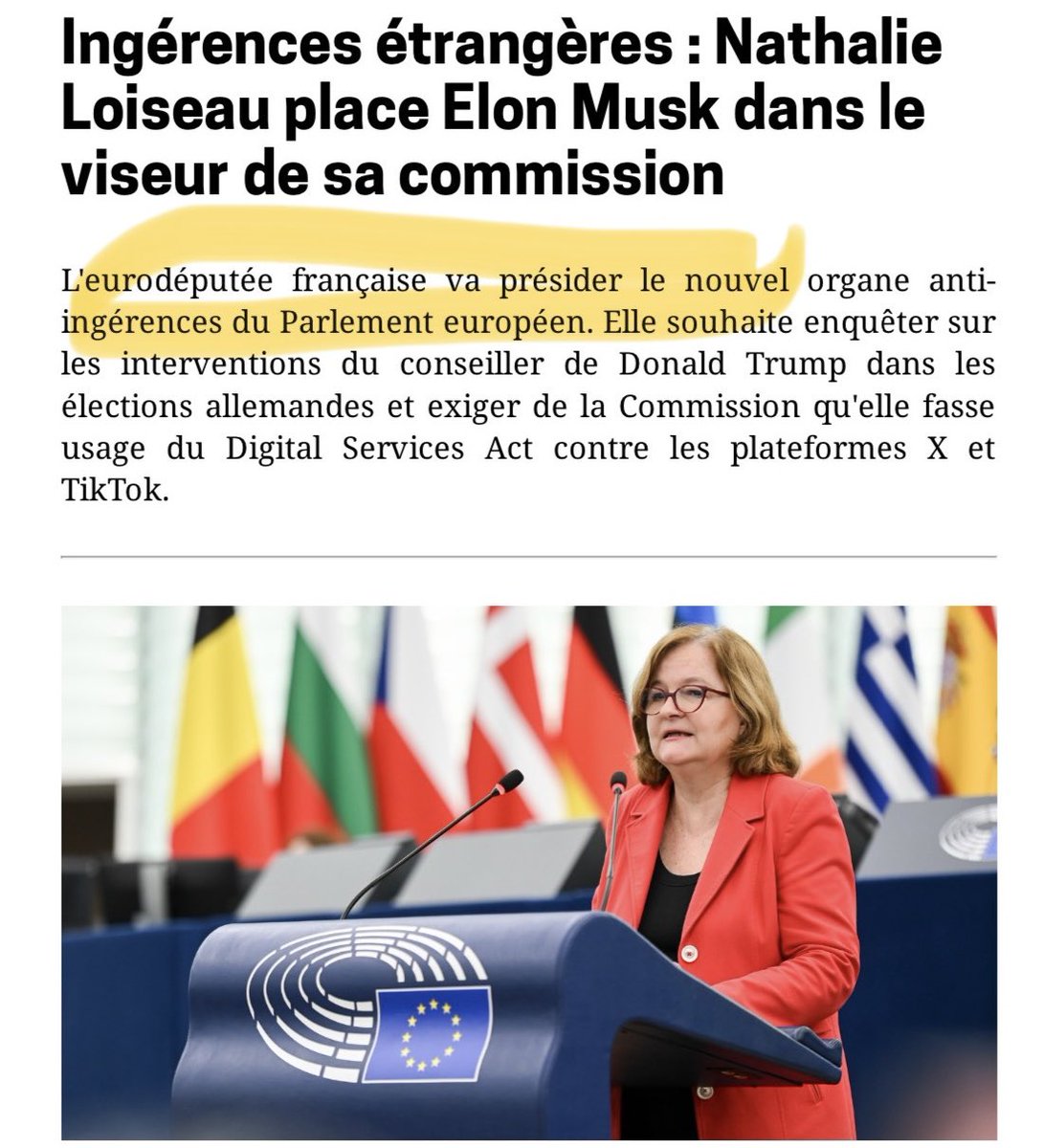 v_joron's tweet image. Leur « démocratie » c’est d’être élue avant le vote !