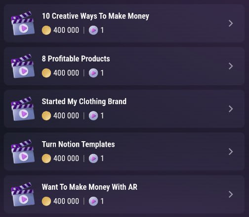 snmedialife's tweet photo. Tapswap Video Code-1 (03 February)
10 Creative Ways to Make Money
CODE: 4ledr
8 Profitable Products
CODE: fal7
Started My Clothing Brand
CODE: i3rt
Turn Notion Templates
CODE: r2da
Want to Make Money with AR
CODE: efsh
#tapswap #tapswapcode #videocode #airdrop #tapswapvideo https://t.co/gP8ZLLbMnt