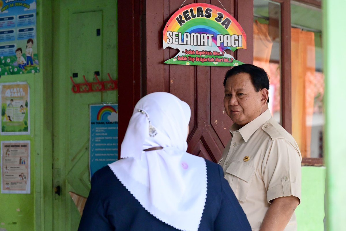 Prabowo Subianto tweet media