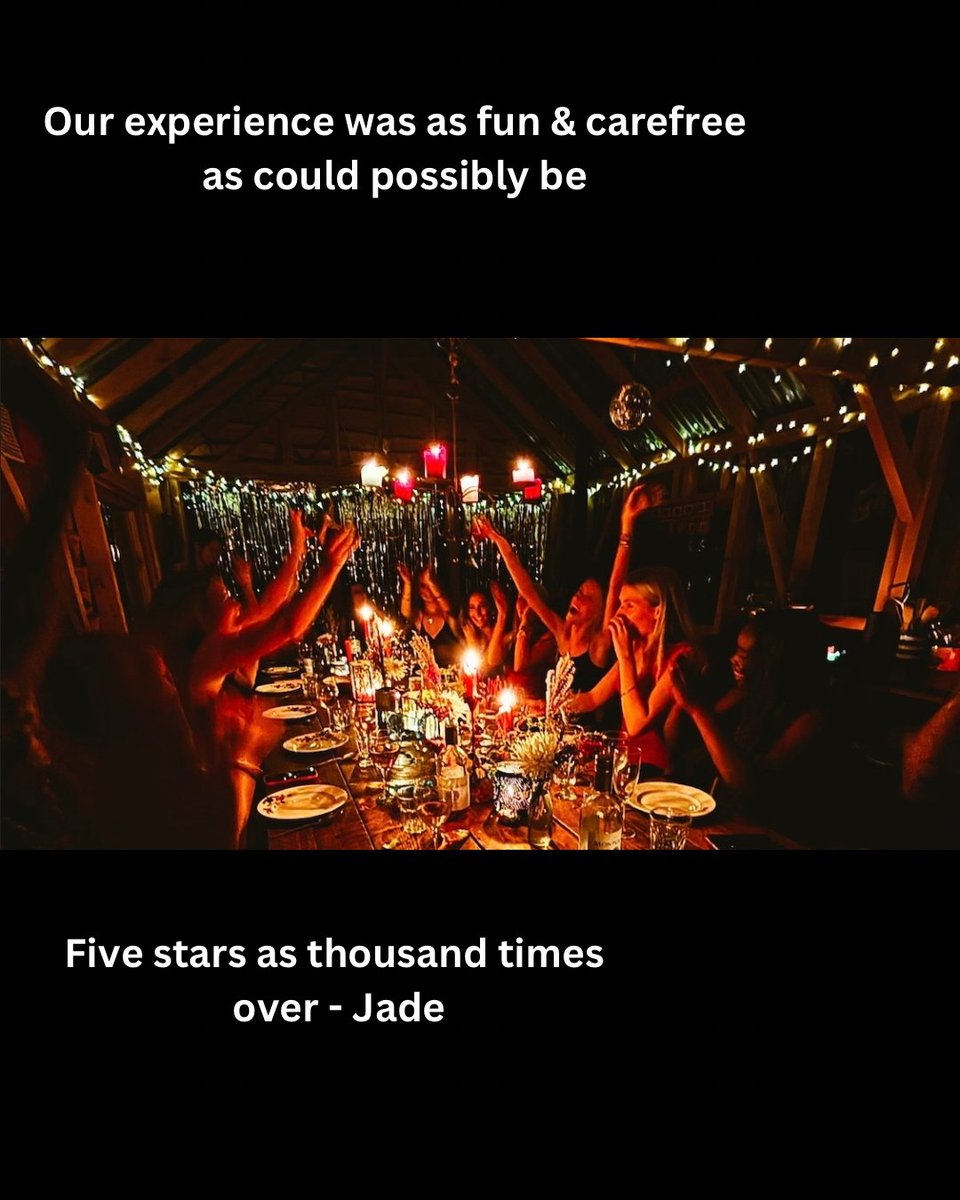 MadDogsglamping's tweet photo. Some of our reviews from last season
#glamping #wyevalleyglamping #henpartylocation #henpartyideas #visitherefordshire #deanwye #dogfriendlyaccomodation #henparty #hendo #familyholiday #wyevalleyaccomodation #henpartyaccomodation #hens #herefordshire #wyevalleycamping #mdavv https://t.co/5nOG3KSYOF