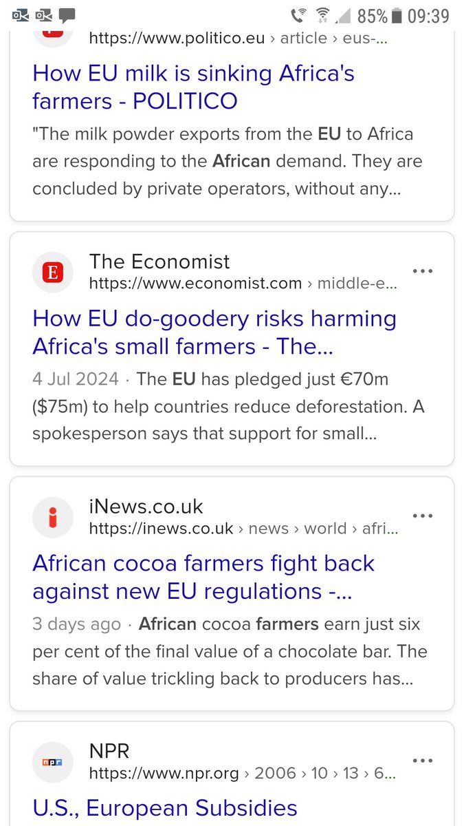 nicevyoo's tweet photo. @guyverhofstadt EU subsidies and tariffs have been screwing up trade and overseas agriculture for decades.

You just don't like your dirty tricks getting turned round and used the other way.

You, and the EU, are total hypocrites. https://t.co/MGzlhZrCBV