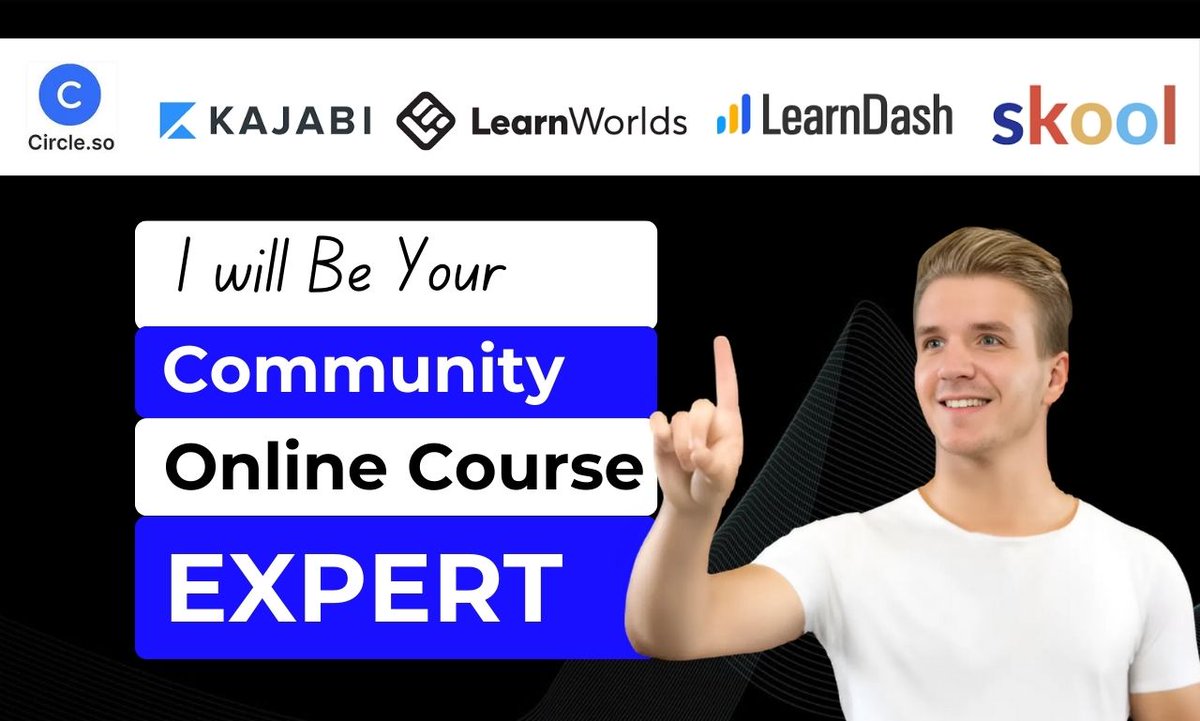 Turn Your Knowledge into a Thriving Online Community!
🔹 Custom Course Setup 🎓
🔹 Membership Site Development 💻
🔹 Automation &amp; Sales Funnels 🚀
🔹 Seamless Integrations &amp; Branding
Email 📧 giftalex490@gmail.com 
#OnlineCourse #KajabiExpert #Thinkific #LearnDash