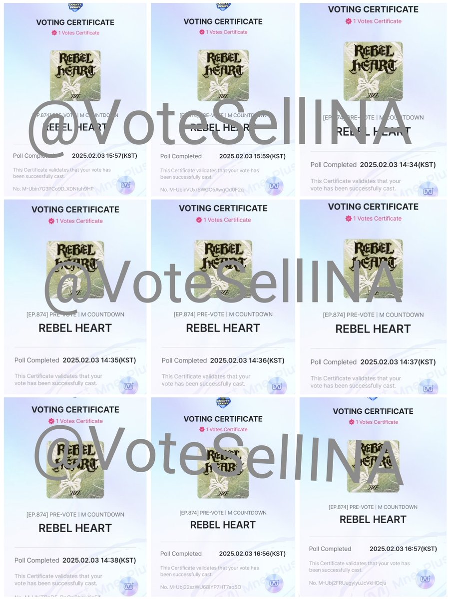 SELLVOTEINA tweet media