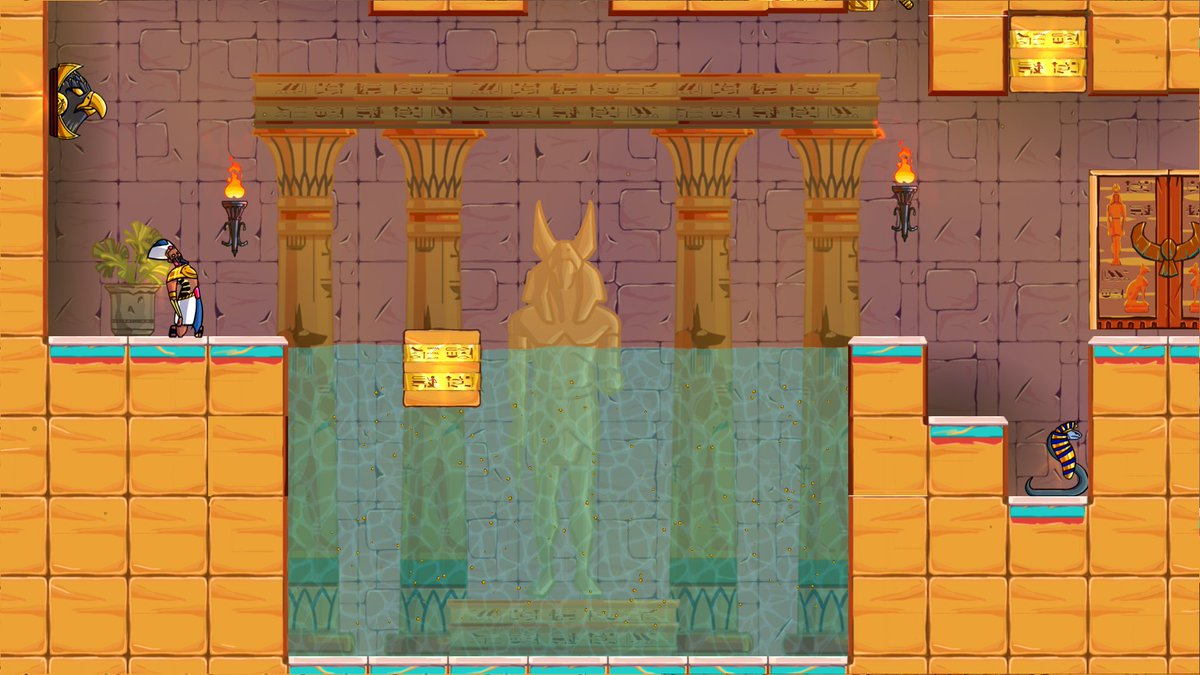 AlbloStudio's tweet photo. Hi, friends! We made a game over Pirate Software Game Jam 16. Theme was "You are the weapon". It's called "SWNW" and it's about "possessing" objects that are on the stage to overcome puzzles. You can check it out here! https://t.co/O0ymp5edDa and let me know what you think! https://t.co/W5wRHL6rUM