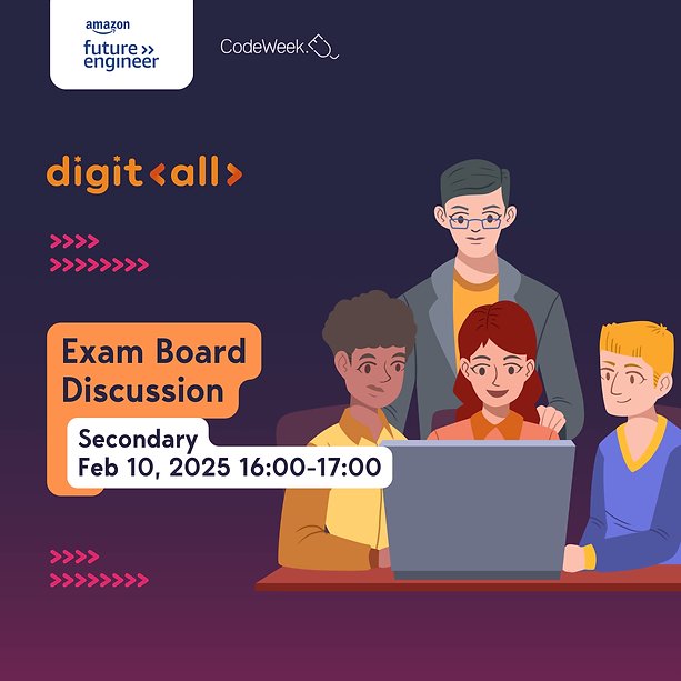 Peter Marshman FCCT (@petermarshman) on Twitter photo Next week join <a href="/TigWilliams/">Tig Williams</a> for a discussion with representatives from each main exam boards, sharing insights on exam delivery, entry procedures, and practical aspects.
ποΈ When: Monday, 10th February at 4 pm
digitall.charity/event-details/β¦
#CompSci #ComputerScience #Teachers Next week join <a href="/TigWilliams/">Tig Williams</a> for a discussion with representatives from each main exam boards, sharing insights on exam delivery, entry procedures, and practical aspects.
ποΈ When: Monday, 10th February at 4 pm
digitall.charity/event-details/β¦
#CompSci #ComputerScience #Teachers