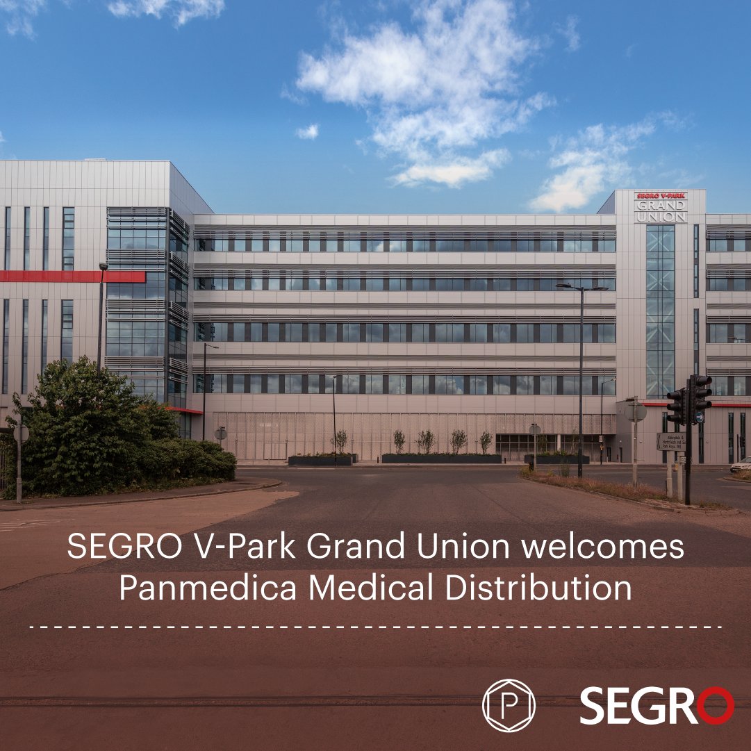 SEGRO plc (@segroplc) on Twitter photo Panmedica Medical Distribution signs up as second customer at SEGRO V-Park Grand Union
We’re welcoming <a href="/PanmedicaUK/">Panmedica Medical Distribution Ltd</a> as the first life sciences business at our innovative multi-storey industrial development in Alperton, North West London. Panmedica will occupy a dynamic, modern Panmedica Medical Distribution signs up as second customer at SEGRO V-Park Grand Union
We’re welcoming <a href="/PanmedicaUK/">Panmedica Medical Distribution Ltd</a> as the first life sciences business at our innovative multi-storey industrial development in Alperton, North West London. Panmedica will occupy a dynamic, modern