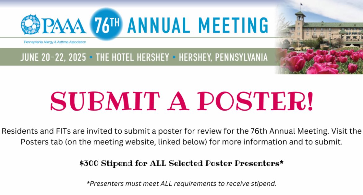 PA Allergy and Asthma Association tweet media