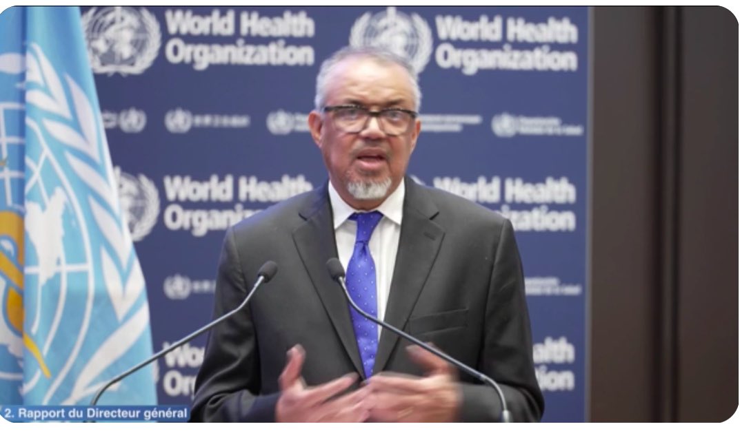 Dr. Tedros mentioned about how WHO is important for global health, he took the example of COVID-19 pandemic.

Dear secretary general, if you didn’t ignore the warning letter from Taiwan on Dec. 31 2019, WHO and international society could alert and respond to the pandemic earlier