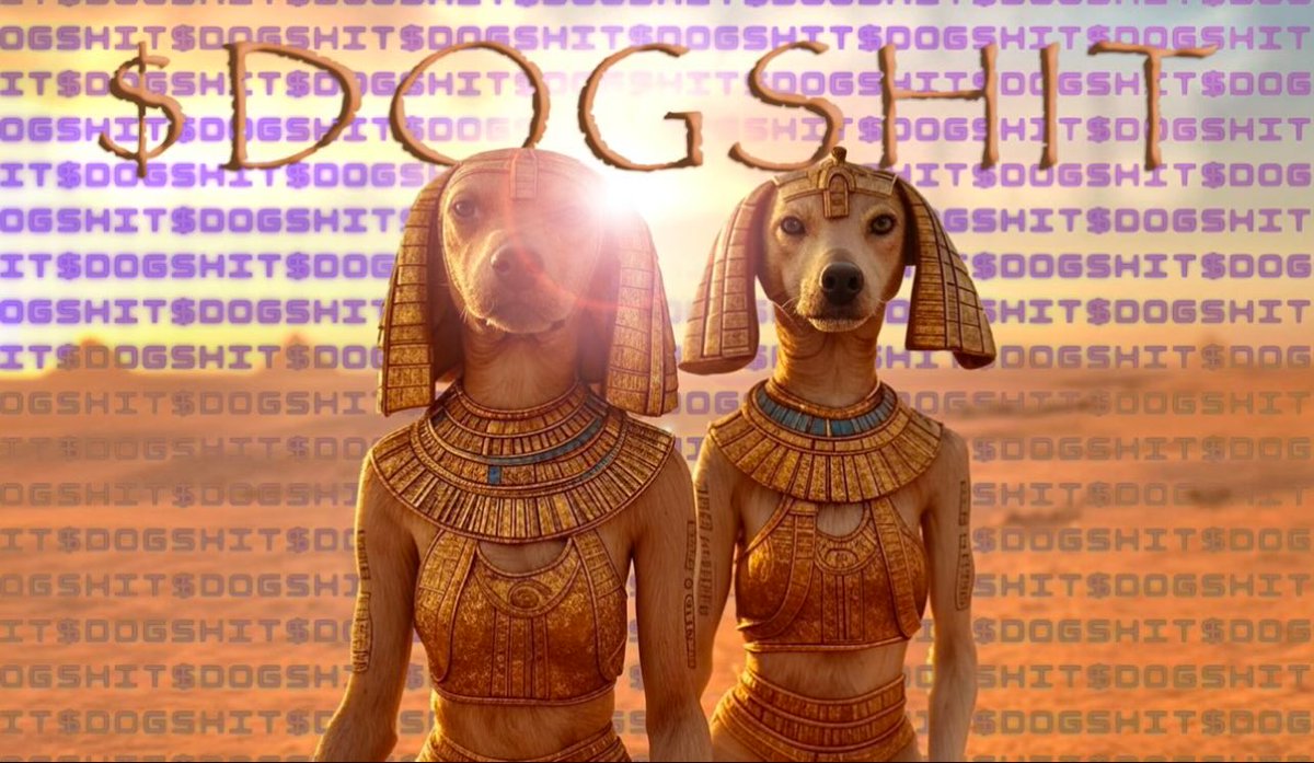 hodldogshit's tweet photo. 🐾Gm

🐾Tonight , we are going way, way back to the ancient civilisation that worshiped $DOGSHIT as the Meme God.

#DogShit #memecoins #memecoin100x https://t.co/S9vlx7Qe0Y